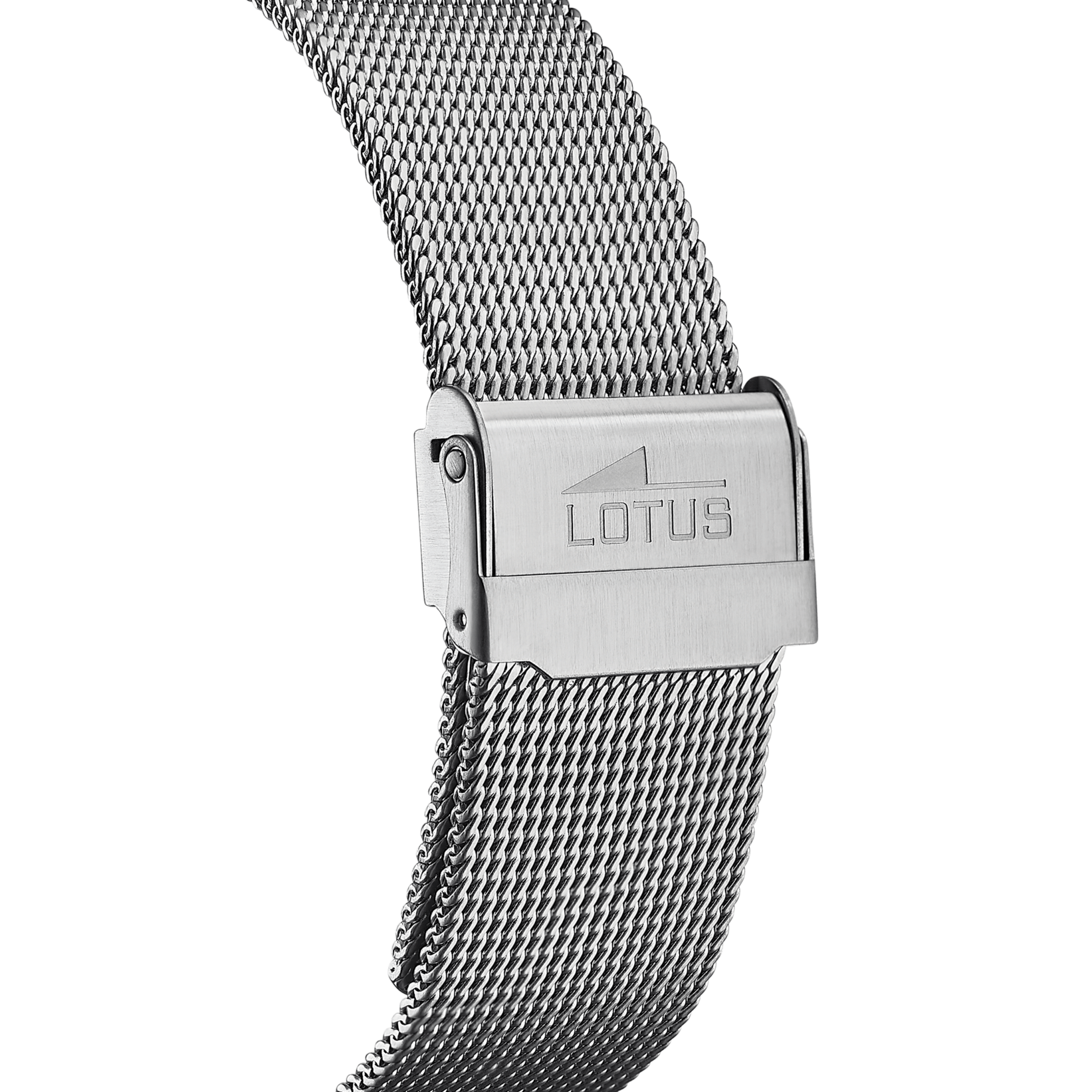 Montre Lotus Chronograph 10138/1 Blanc, Bracelet Acier, Homme