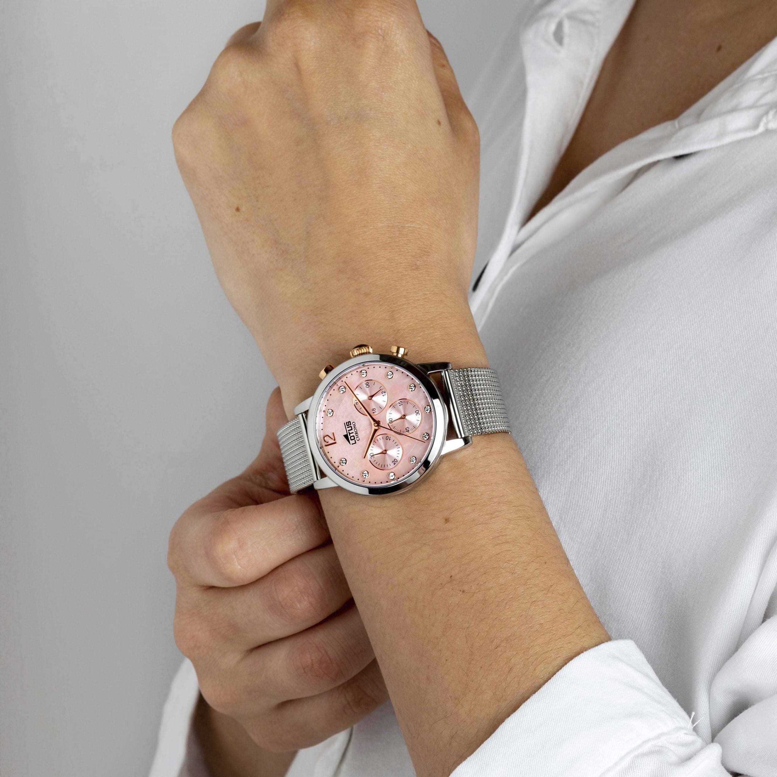 Montre Lotus Trendy 18676/2 Bracelet Acier, Femme
