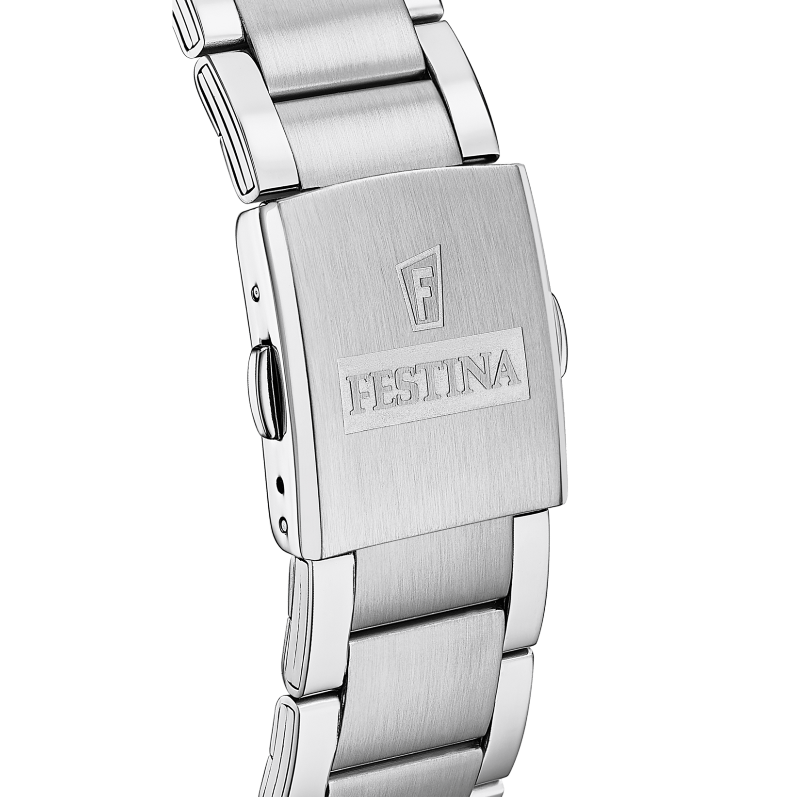 Montre Festina Chronograph F20343/1 Gris, Bracelet Acier, Homme