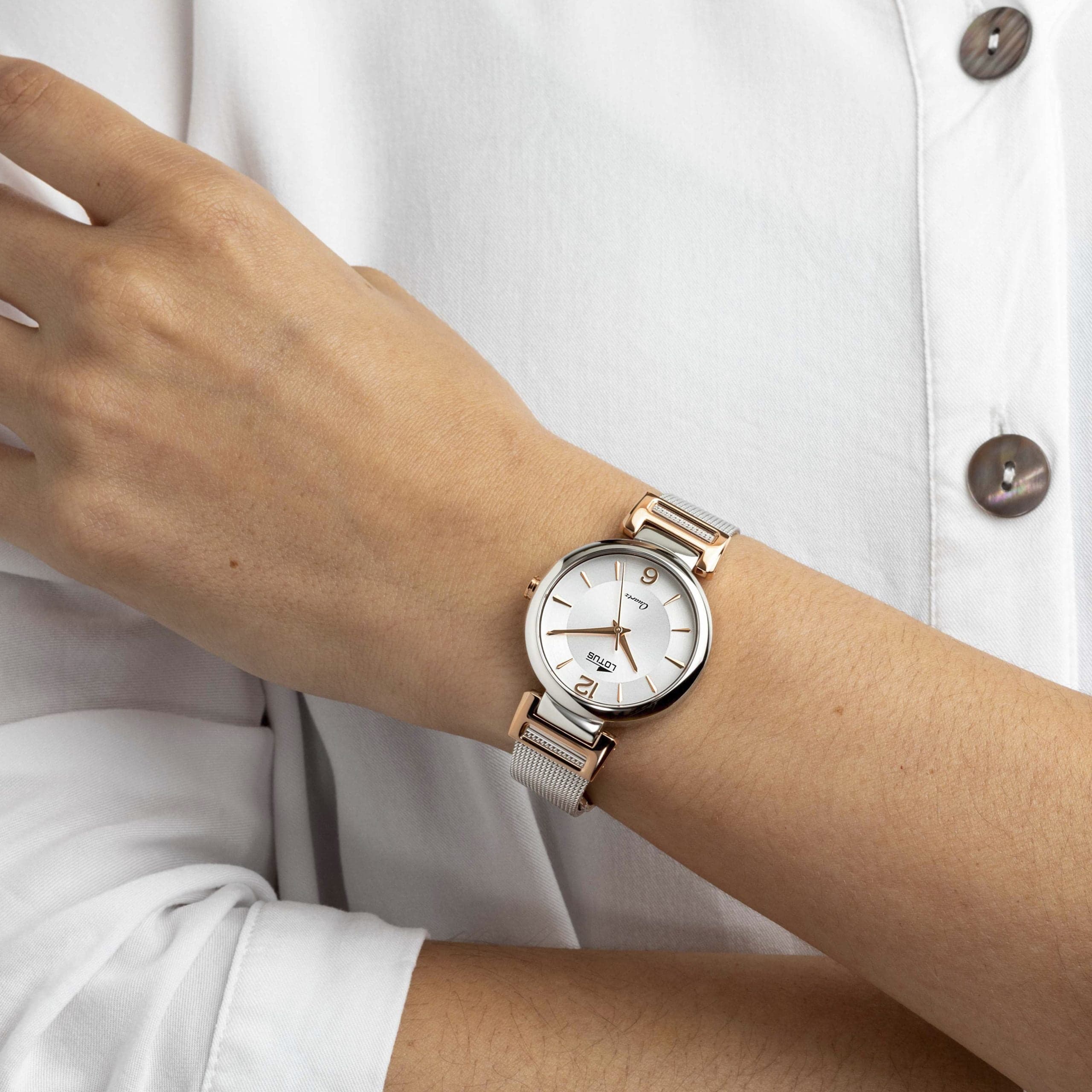 Montre Lotus Bliss L18647/2 Bracelet Acier, Femme