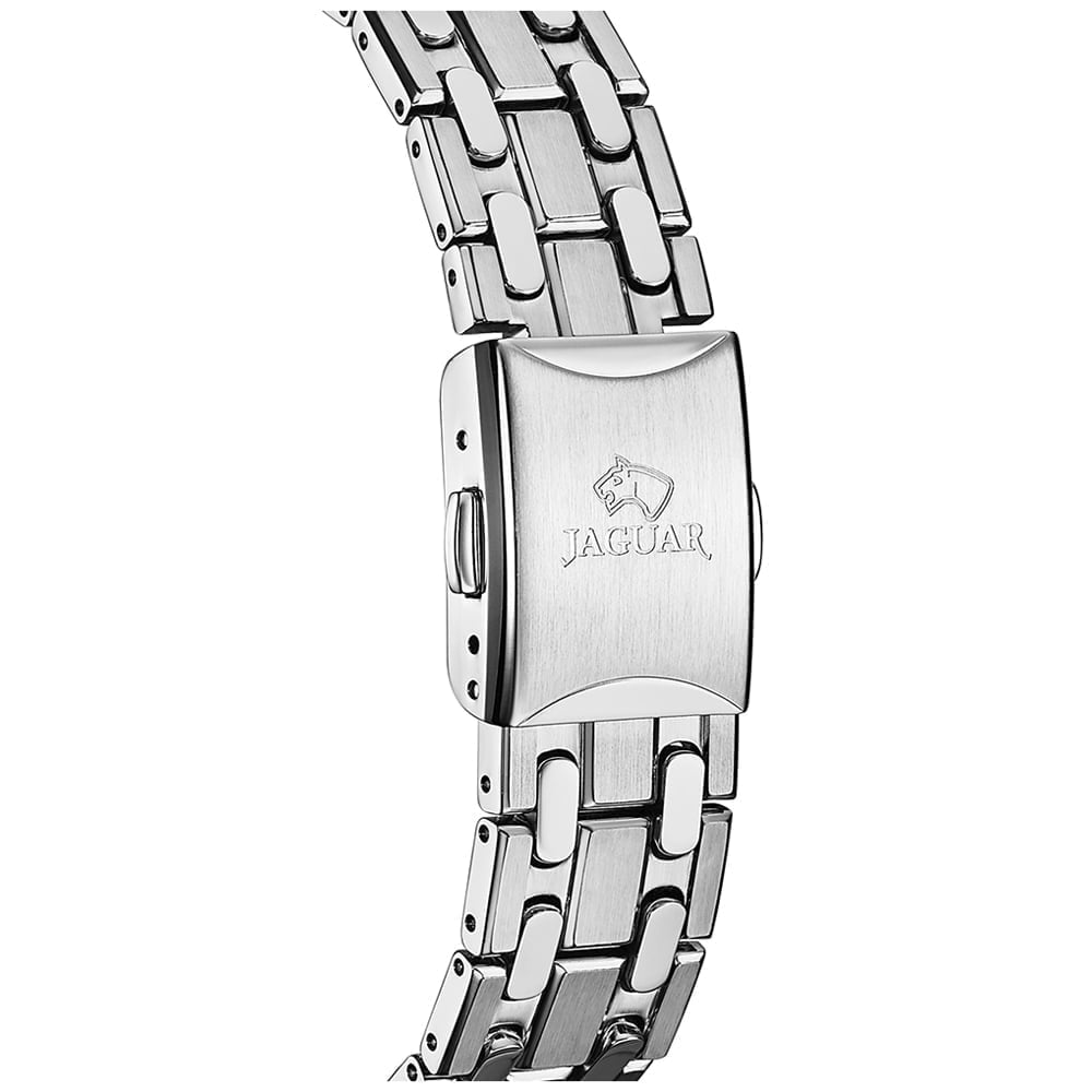 Montre Jaguar Classic J671/2 Marron, Bracelet Acier, Femme