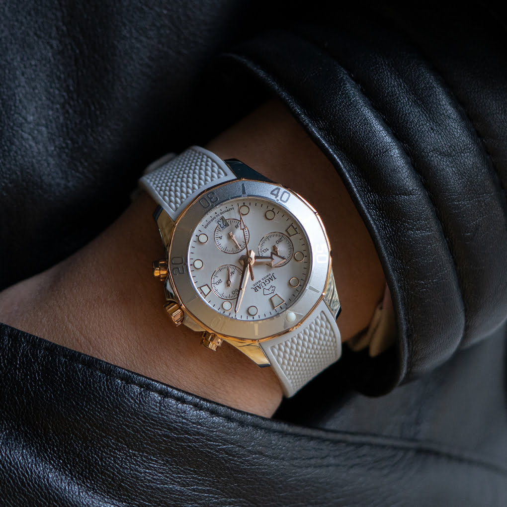 Montre Jaguar Executive Ladies J890/1 Bracelet Caoutchouc, Femme