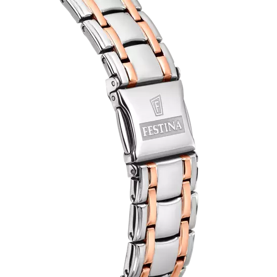 Montre Festina Boyfriend F20394/1 Argent, Bracelet Acier, Femme
