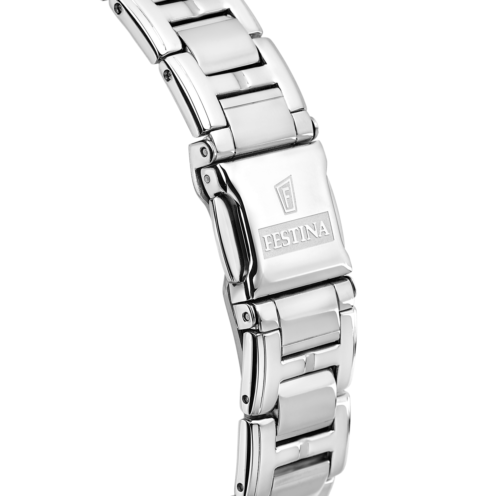 Montre Festina Boyfriend F20401/1 Nacre, Bracelet Acier, Femme