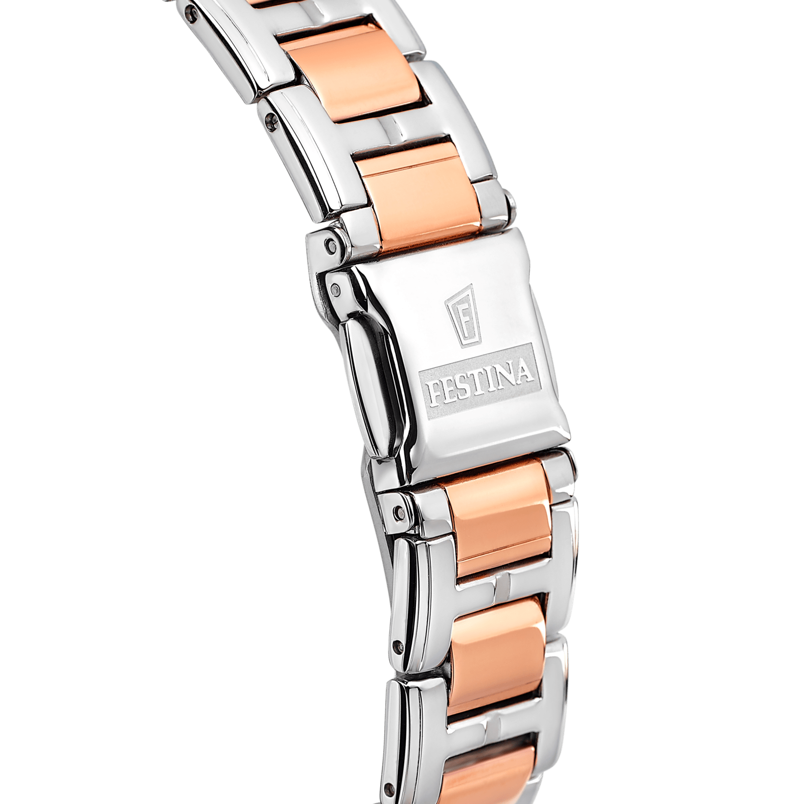 Montre Festina Boyfriend F20403/1 Nacre, Bracelet Acier, Femme