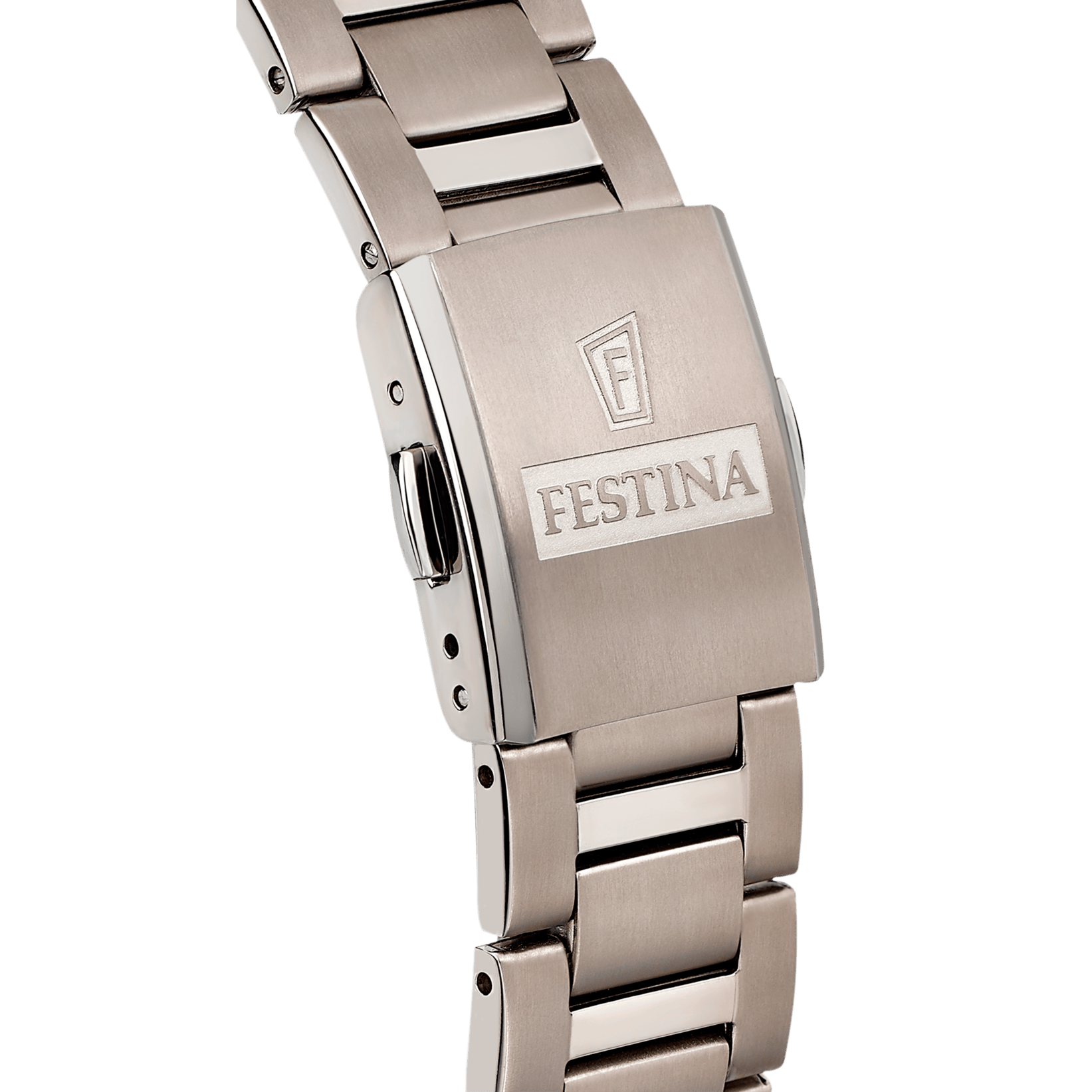 Montre Festina Classics F20435/1 Argent, Bracelet Titane, Homme