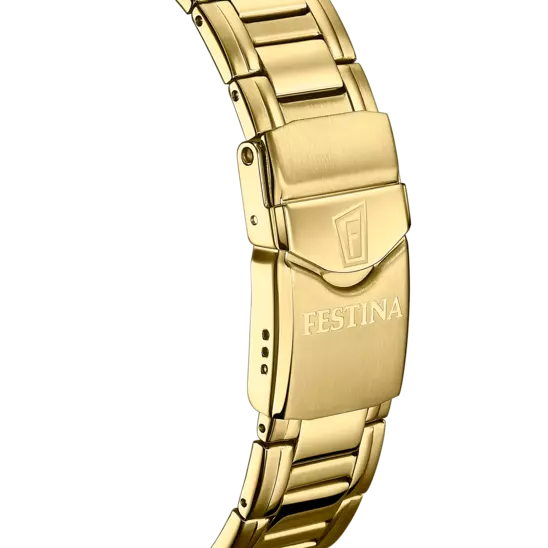 Montre Festina Automatic F20479/2 Bleu, Bracelet Acier, Homme