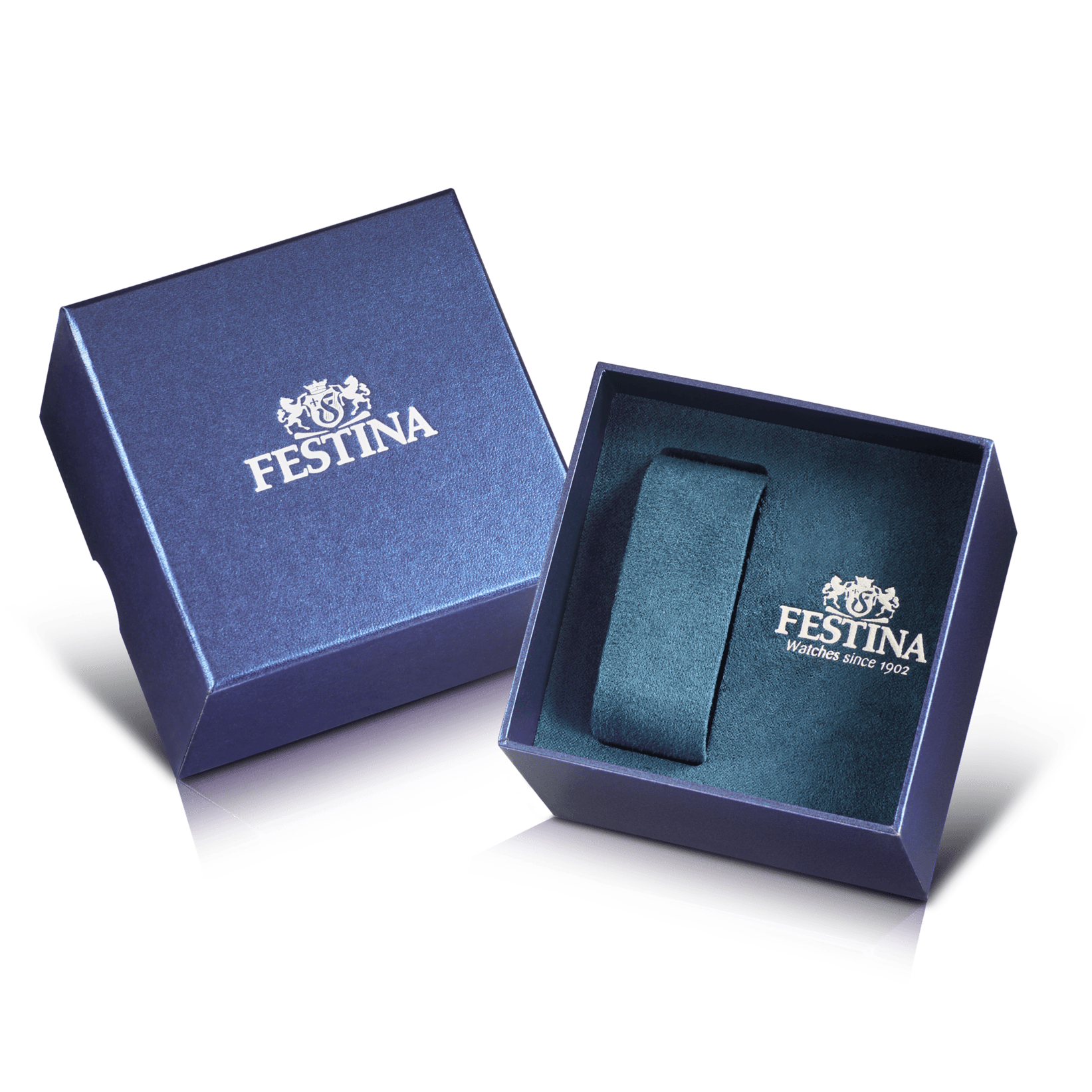Montre Festina Automatic F20480/1 Bleu, Bracelet Acier, Homme