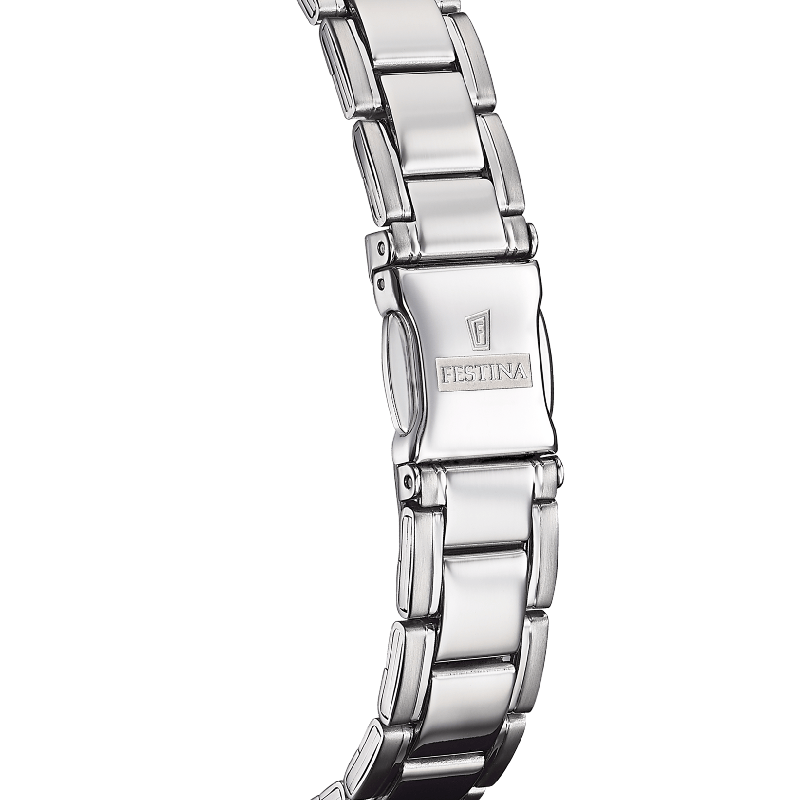 Montre Festina Classics F20509/1 Blanc, Bracelet Acier, Femme