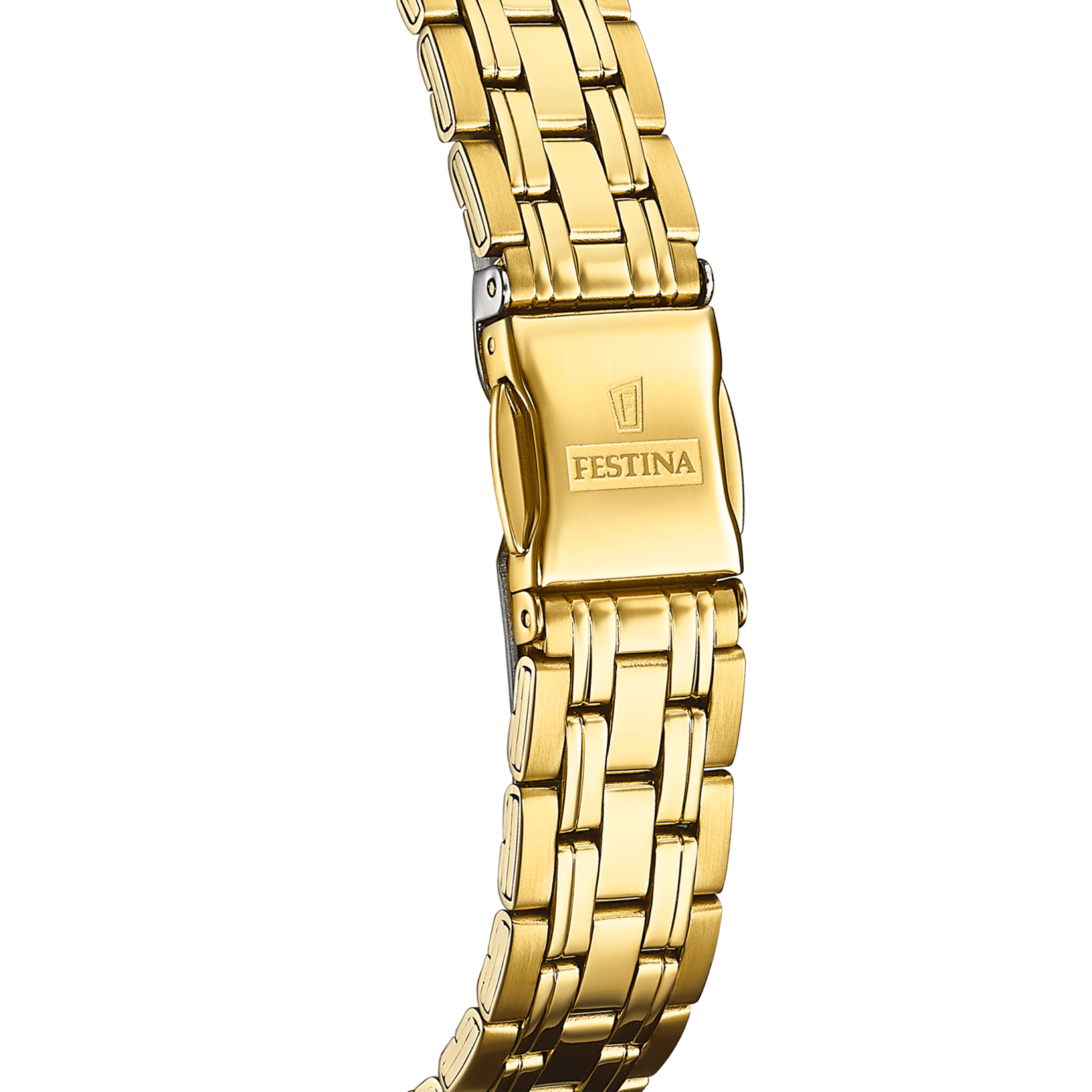 Montre Festina Classics F20514/1 Blanc, Bracelet Acier, Femme