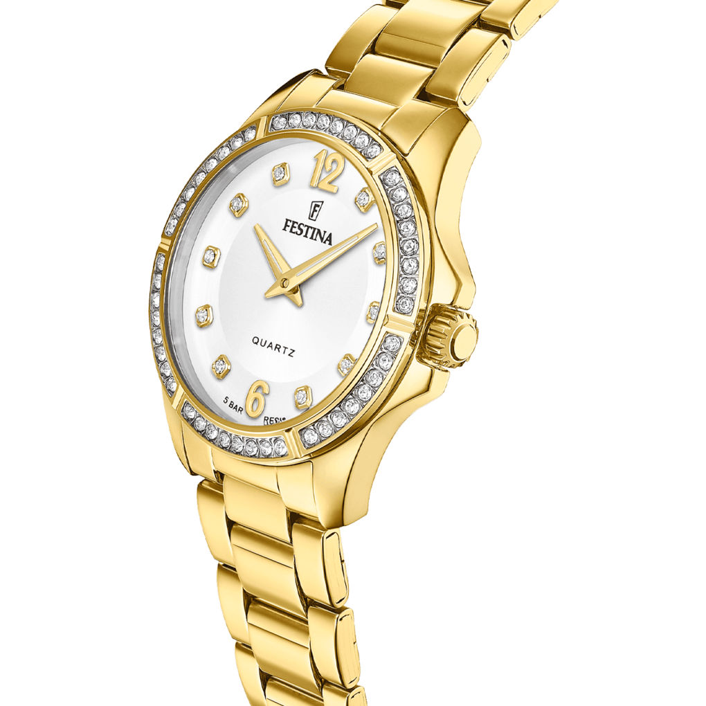 Montre Festina Madmoiselle F20596/1 Gris, Bracelet Acier, Femme
