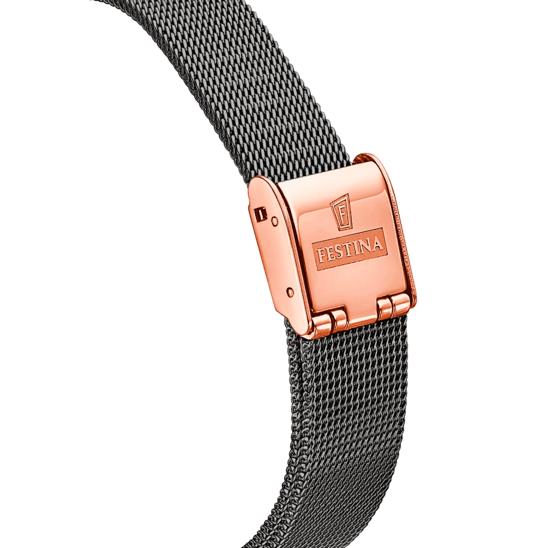 Montre Festina Madmoiselle F20599/2 Grenat, Bracelet Acier, Femme