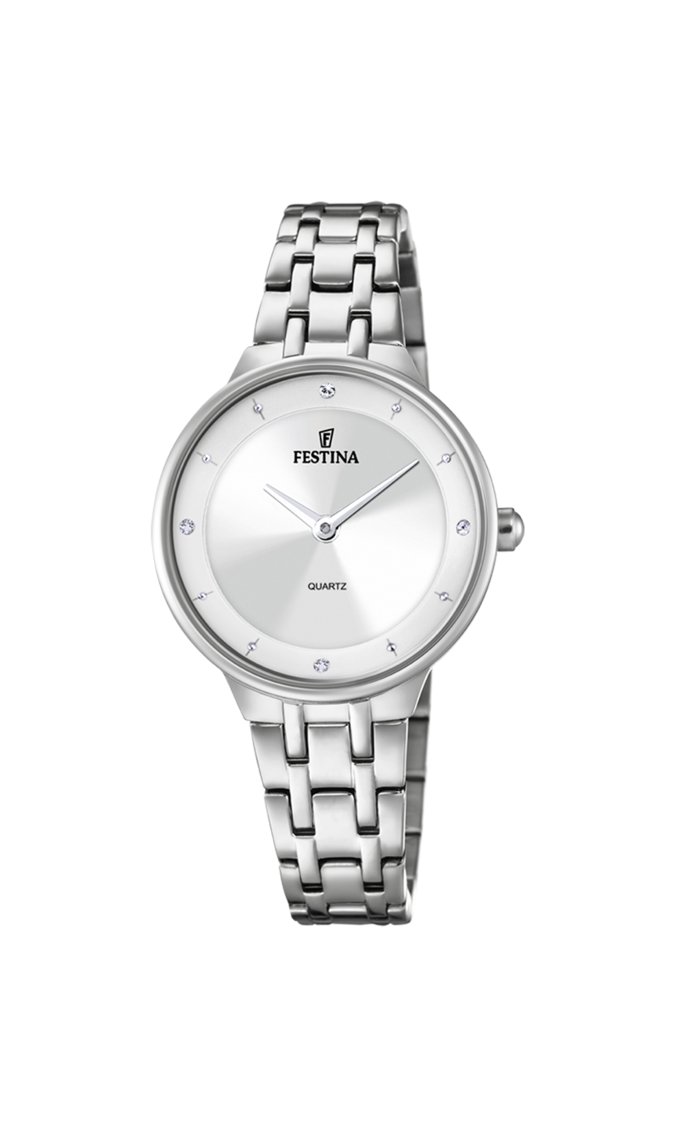 Montre Festina Madmoiselle F20600/1 Gris, Bracelet Acier, Femme