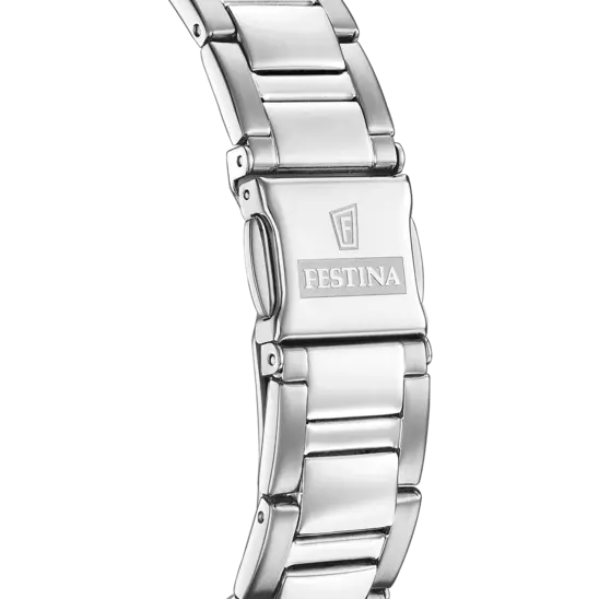 Montre Festina rainbow F20606/2 ivory, Bracelet Acier, Femme
