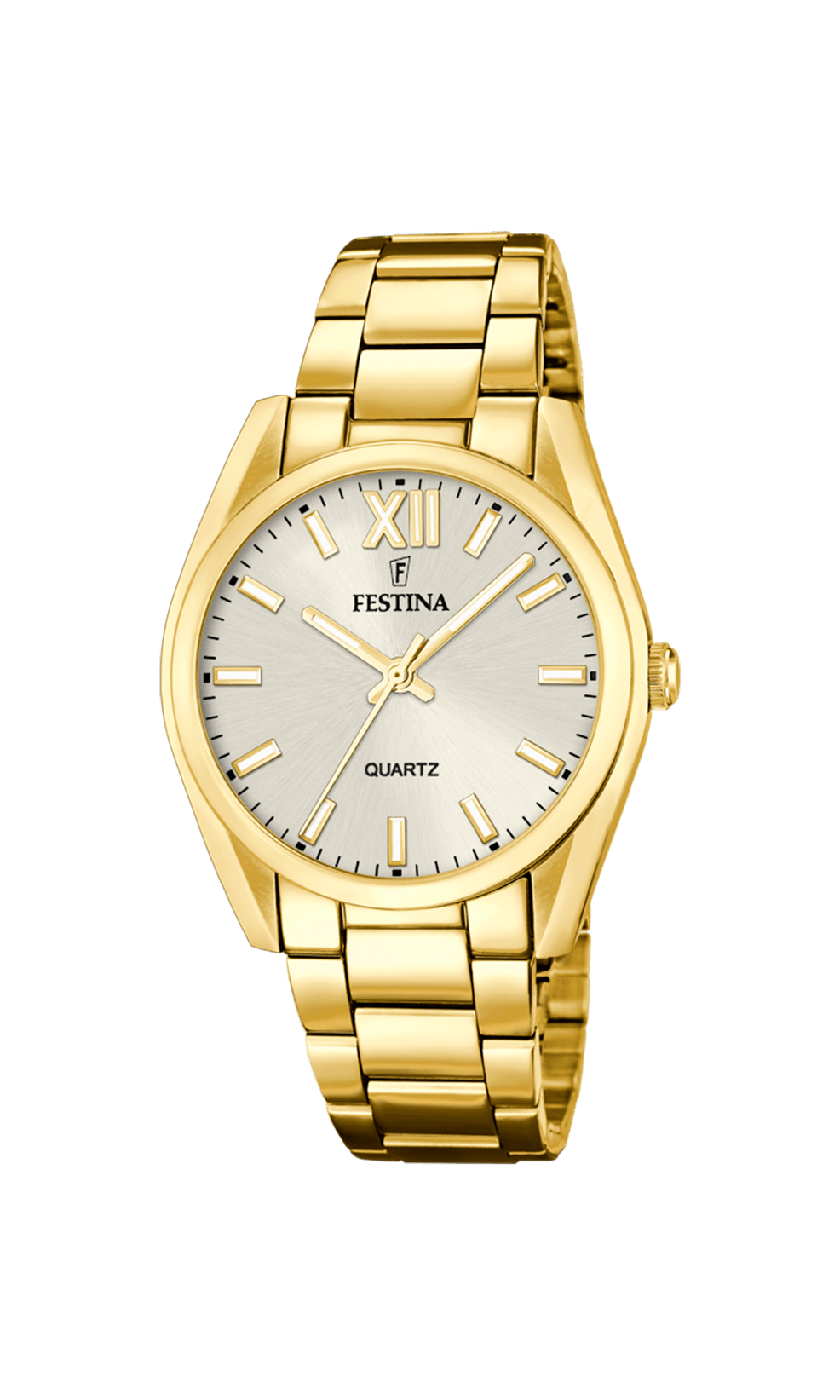 Montre Festina Boyfriend F20640/1 Champagne, Bracelet Acier, Femme