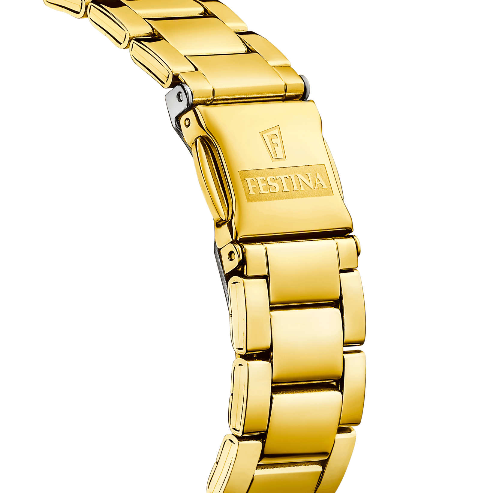 Montre Festina Boyfriend F20640/1 Champagne, Bracelet Acier, Femme