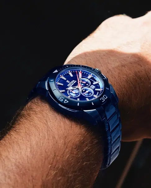 Montre Festina Special Edition F20643/1 Bleu, Bracelet Acier, Homme