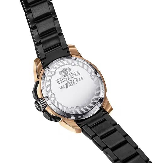 Montre Festina Special Edition F20645/1 Noir, Bracelet Acier, Homme