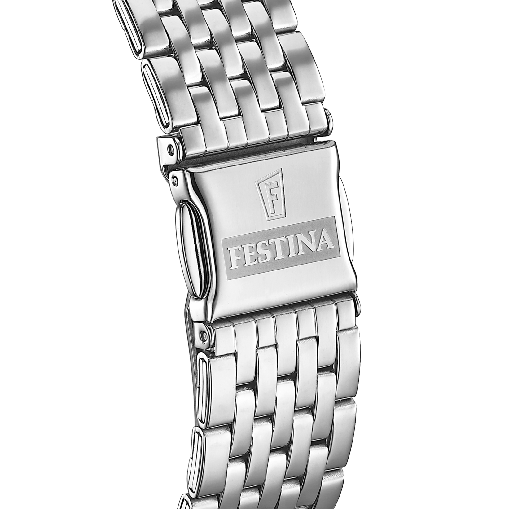 Montre Festina Classics F16744/3 Bleu, Bracelet Acier, Homme