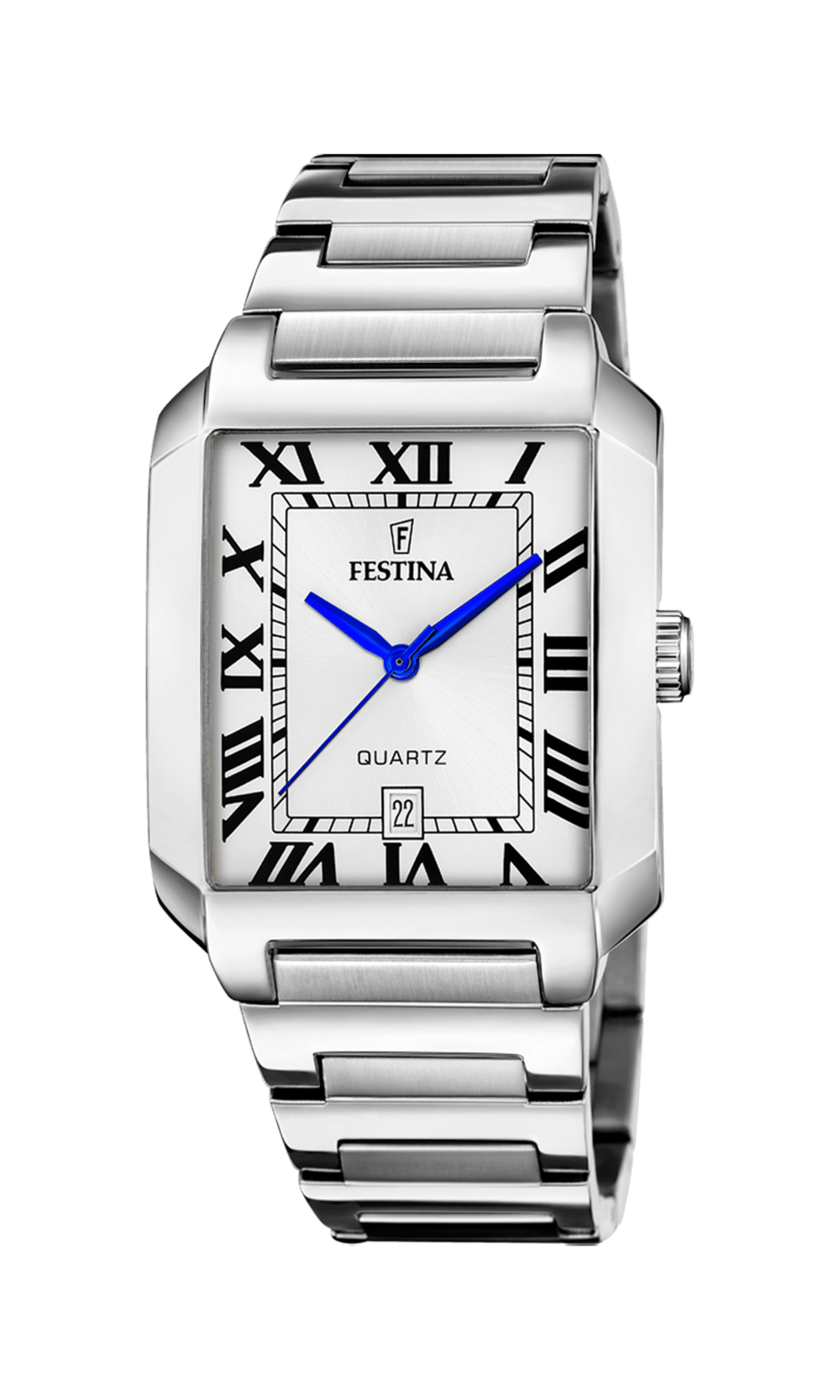 Montre Festina On the Square F20677/1 Gris, Homme