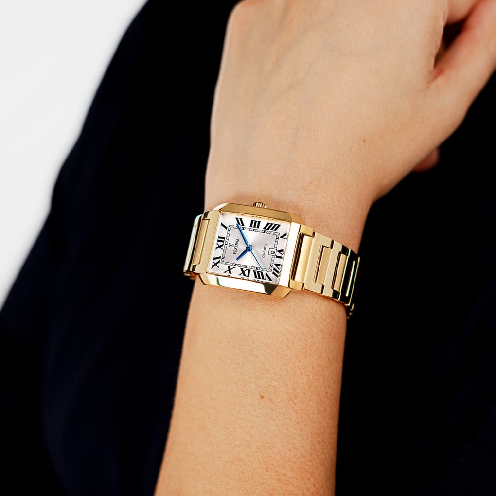 Montre Festina On the Square F20680/1 Gris, Femme
