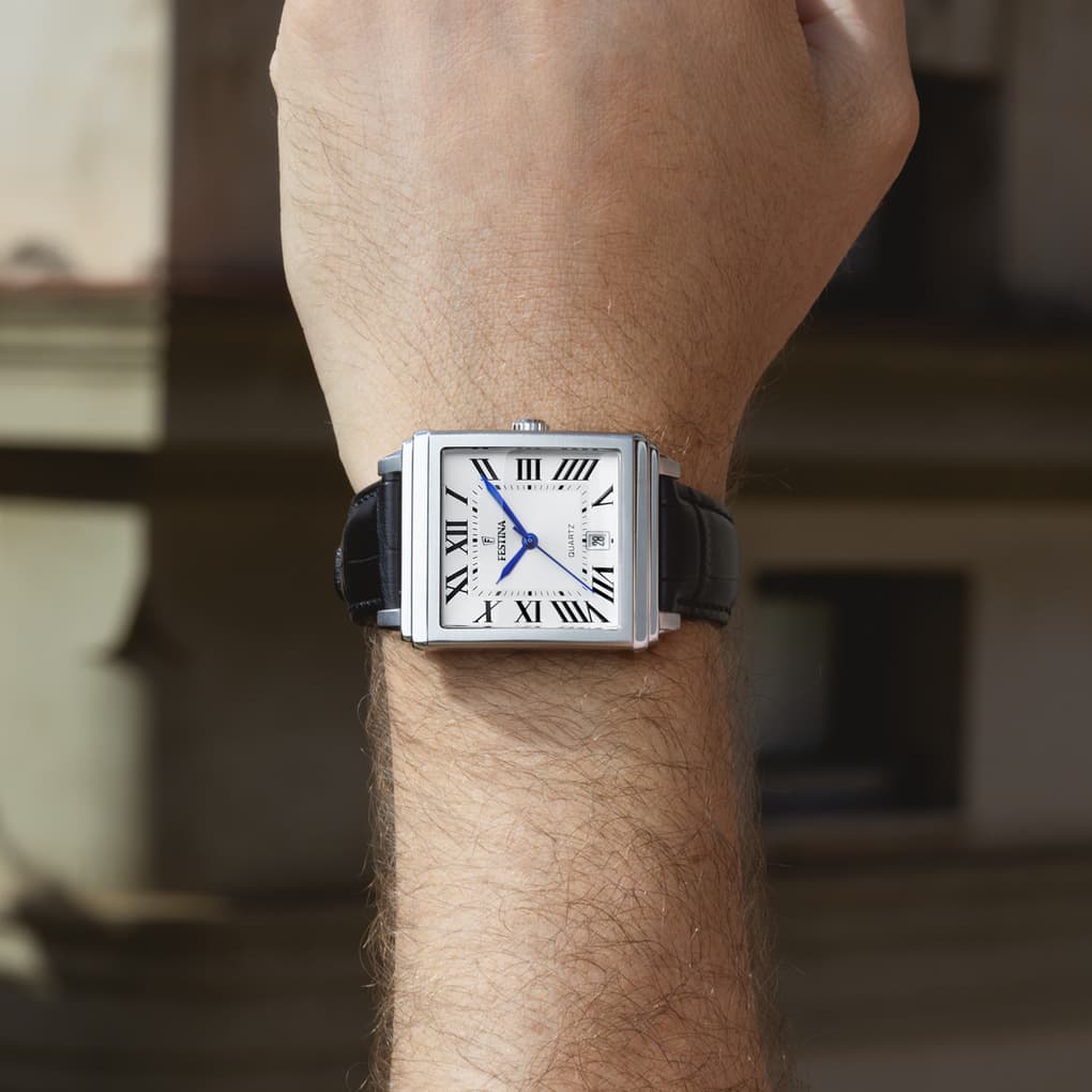 Montre Festina On the Square F20681/1 Gris, Homme
