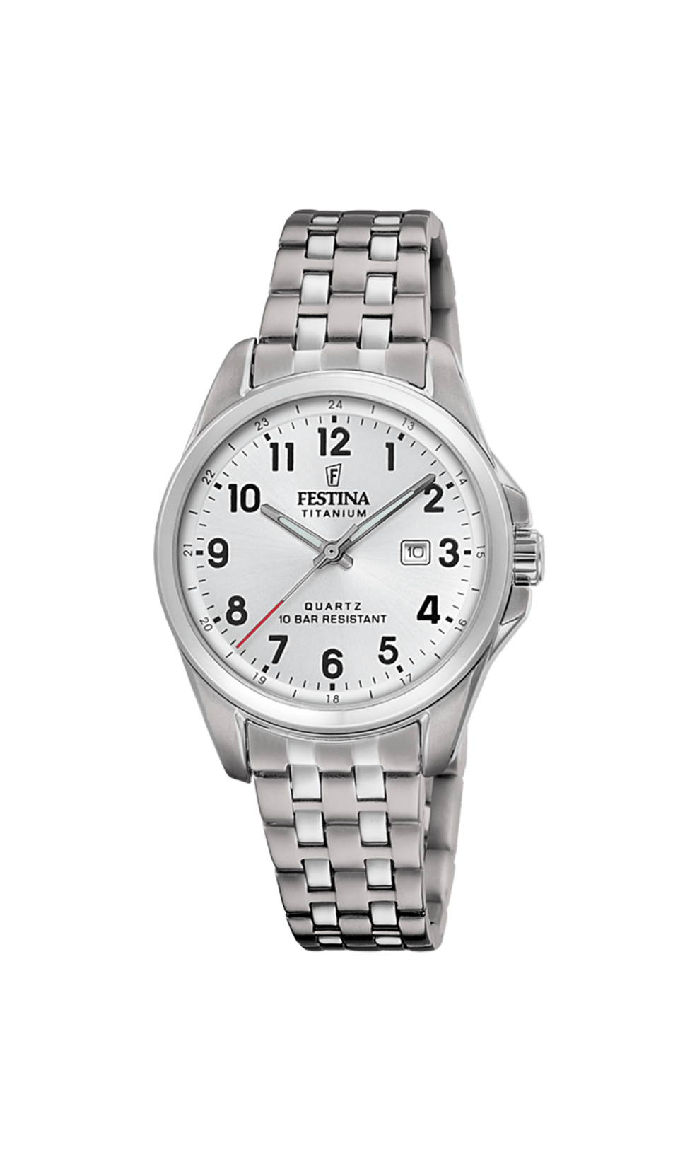 Montre Festina Titanium F20697/1 Blanc, Femme