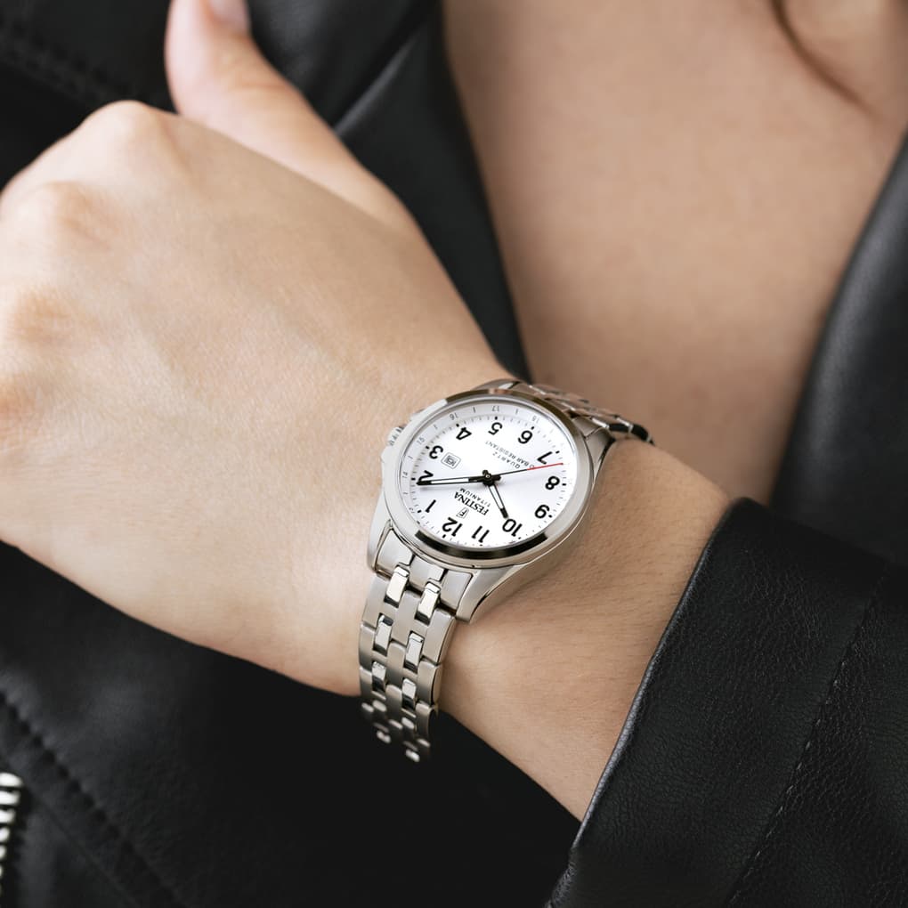 Montre Festina Titanium F20697/1 Blanc, Femme