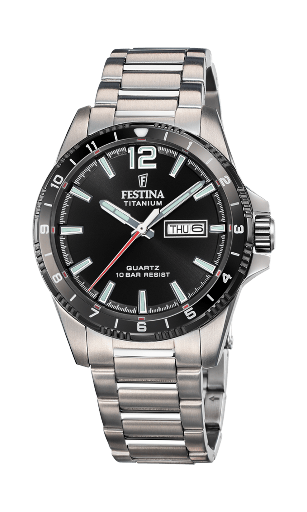 Montre Festina Titanium F20698/1 Gris, Homme